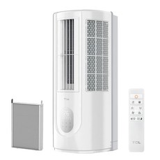 TCL 듀얼인버터 15㎡(4.5평) 창문형에어컨 + 연장키트 방문설치, TAC-07CWA/DBp, 56cm