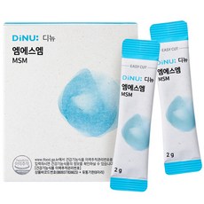 DiNU: MSM保健粉隨身包 30條, 60g, 1盒