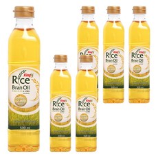 Kingriceoil 玄米油, 6個, 500ml