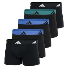 adidas 愛迪達 男款 平口內褲 5件組 4AM019-905