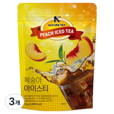 Nature Tea 水蜜桃冰茶, 1kg, 1入, 3個