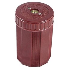 德國 DUX 大理石紋單孔削筆器，適用於石墨和彩色鉛筆, 紅色, 1個