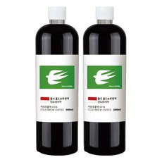 룰리커피 더치커피 콜드브루 커피 원액 인도네시아, 500ml, 2개, 1개입