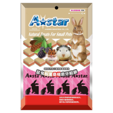 A star 鼠兔磨牙餡餅 松果桑椹 小動物天然零食, 1袋
