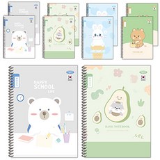 Penpia 2000 初等聽寫春季筆記本, 10入, 隨機出貨