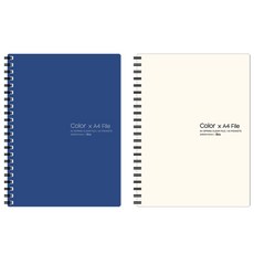 ibis pp線圈空白筆記本 40頁, 2入, 隨機出貨