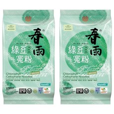 龍口 春雨綠豆寬粉 不含防腐劑 無膽固醇 全素, 120g, 2包