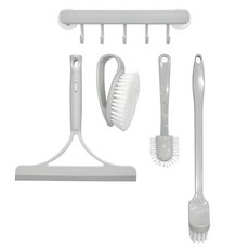 핌 욕실 청소도구 5종 세트, 혼합색상, 1개