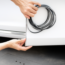 레빅스 자동차 문콕 방지 도어 몰딩가드, 실버, 1개