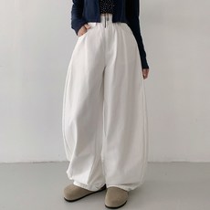 Planday 女款 短版/中長版/長版 Roni 寬版氣球褲