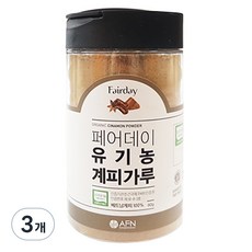 페어데이 유기농 계피가루, 60g, 3개