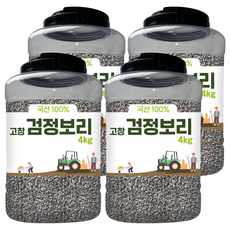 대구농산 고창 검정보리쌀, 4kg, 4개