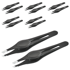 用於清潔細發的美容鑷子, 單色, 12個