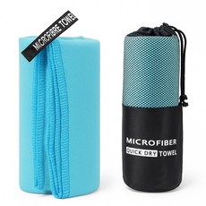 Uni Sports 濕式運動毛巾 40 x 80 cm, 1個, 淺藍色