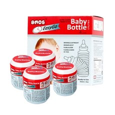 아모스 EasyGo 일회용 젖병 250ml x 4p 세트, 1세트