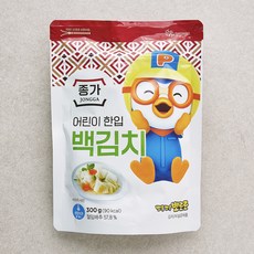 종가 어린이한입백김치, 1개, 300g