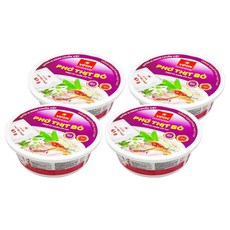 비폰 포보 베트남 쌀국수 컵라면 120g, 4개