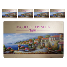 TiTi T Prime彩色鉛筆, 36色, 5個