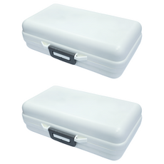 小麥購物 隨身藥盒/一週藥盒 Y340 大 7格 白色 67g, 2個