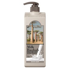 밀크바오밥 바디워시 화이트솝향, 1L, 1개