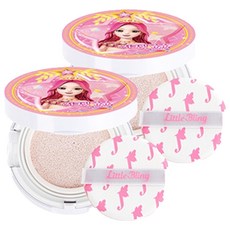Little Bling 星光女神防曬氣墊粉餅 SPF43 PA+++, 15g, 2個