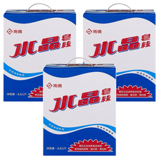 南僑水晶 水晶肥皂絲, 4.5kg, 3盒