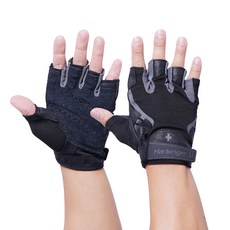 하빈져 남성용 프로 헬스 장갑 양손세트, BLACK, 1세트