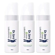 Man of Sense男性私密清潔慕斯, 150ml, 3罐