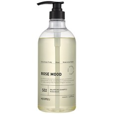 MERIMIEU 平衡洗髮精 玫瑰心情, 1L, 1個
