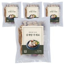 環保黃耆刺楸蔘雞湯材料包, 100g, 4個