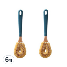 廚房專用洗地刷藍色, 6個