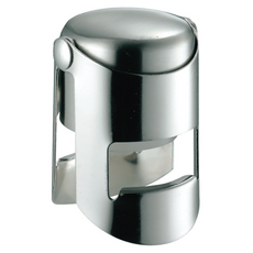 SALUS 佐藤金屬 不鏽鋼香檳密封瓶塞 10 x 3cm 12g, 1個