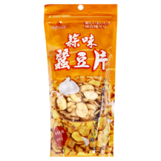 Chiao-E 巧益 蒜味蠶豆片, 1包, 200g