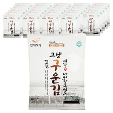 행복맛김 바다향 그대로 그냥구운김, 13g, 30개