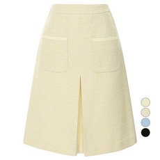 숲 여성용 포켓 A라인 스커트 SA3SRM1