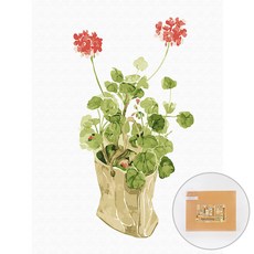 ARTJOY DIY繪畫畫作 40*30cm, 鮮花問候, 1個