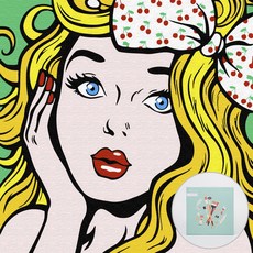 ARTJOY DIY名畫 20*20cm, 黃髮女孩款