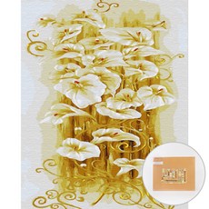 아트조이 DIY 명화 그리기 세트 40 x 50 cm 세로형, 황금카라 (골드펄), 1개