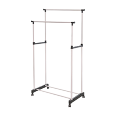 ikloo 宜酷屋 雙桿升降曬衣架, 白色