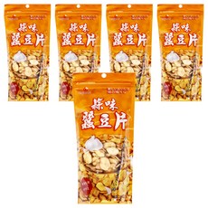 Chiao-E 巧益 蒜味蠶豆片, 5包, 200g