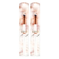 COSMOS pro user 眉眼刷 斜角刷毛 輕鬆勾勒眼尾 刷毛細緻 取粉容易 特選材質握柄 輕鬆好握, U213, 2支