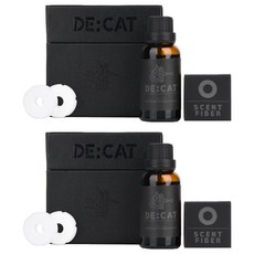 디캣 차량용 방향제 30ml 리필, 2개, 샹스