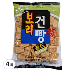 마트코리아 수아가 보리건빵, 160g, 4개