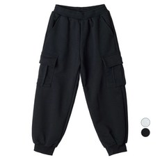 스파오키즈 아동용 프렌치테리 카고 조거 스웨트 팬츠