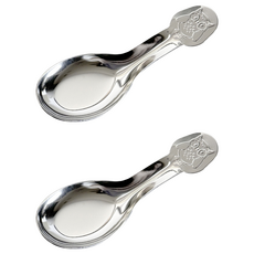 popokiki不鏽鋼兒童匙/湯匙, 銀色, 1組