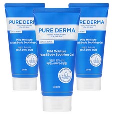 온더바디 퓨어더마 마일드 모이스처 수딩젤, 150ml, 3개