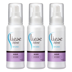 Liese 莉婕 Sifoné 塑型髮雕 有型不毛燥 快速抓整出頭髮立體線條 效果持久, 100ml, 3瓶