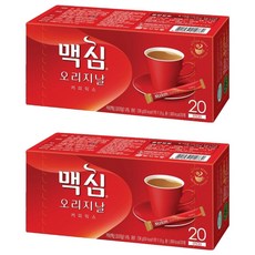Maxim 麥心 經典原味3合1咖啡, 11.8g, 20條, 2盒