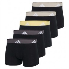 adidas 愛迪達 男款 平口內褲 5件組 4AM019-903