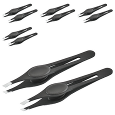 用於清潔細發的美容鑷子, 單色, 10個